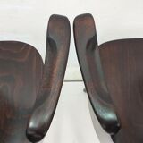 4 chaises Oswald Haerdtl pour Ton, Tchécoslovaquie