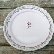 Assiette XVIII siècle faience Bordeaux