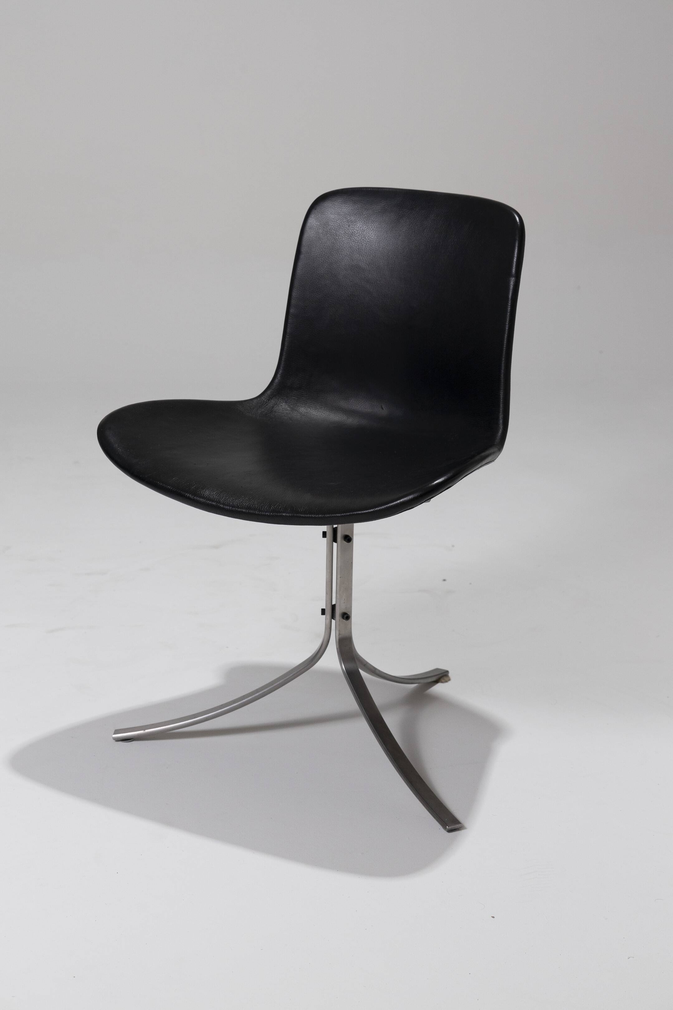 Poul Kjaerholm pk9 chair, 1960s