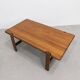 Vintage Danish coffee table in solid teak.