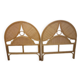 Rattan headboard