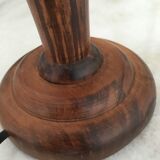 Frosted glass mushroom lamp