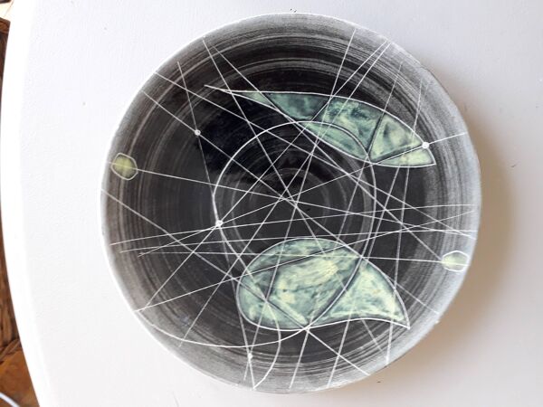 Assiette vintage décorative