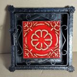 Wall-mounted key box 60s/70s