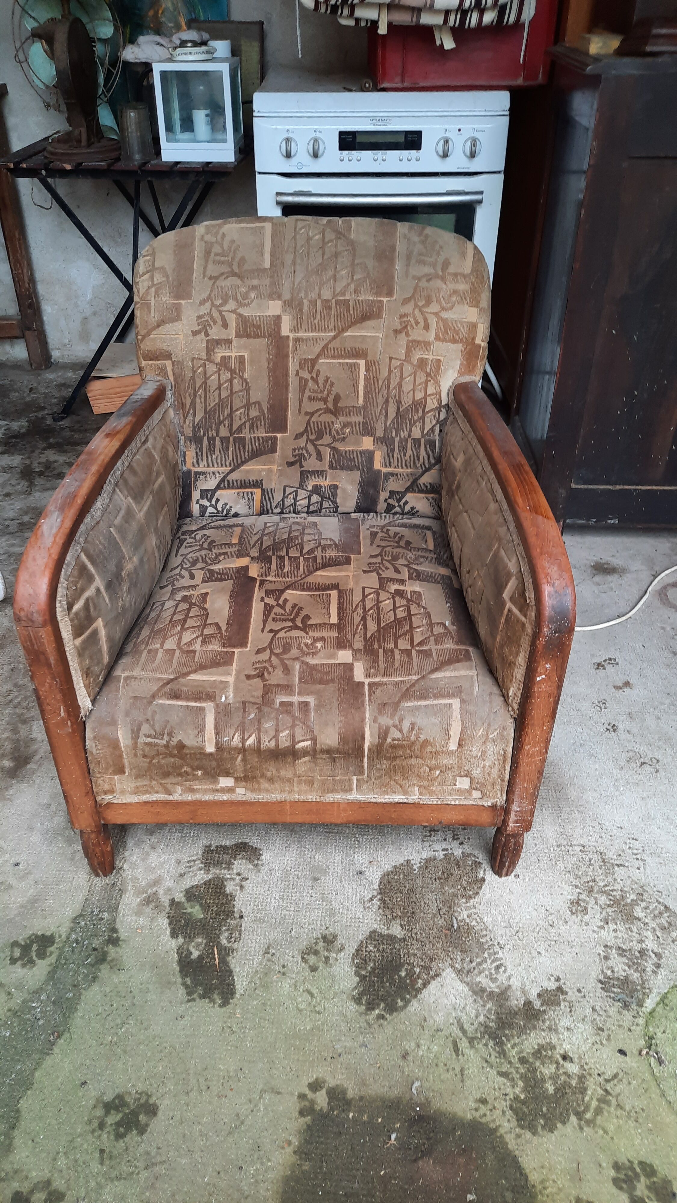 Art Deco armchair
