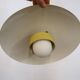 Lampe suspendue laquée verte vintage - Danemark 1980 -