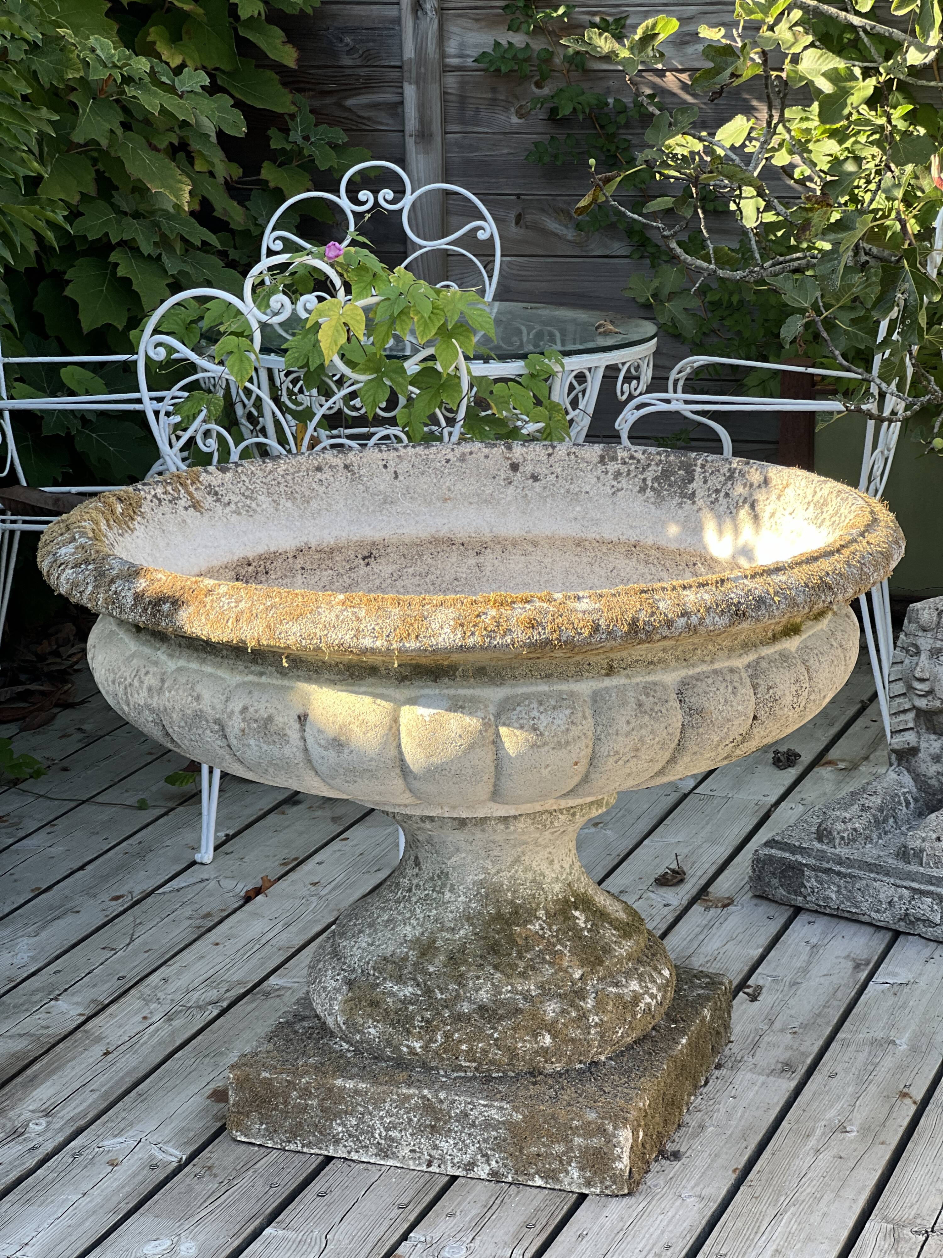 Grande vasque de jardin