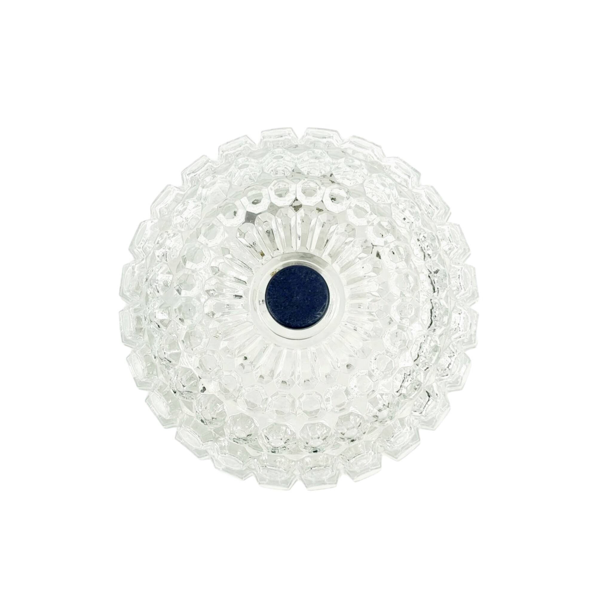 Mid-Century Bubble Glass Flush Mount/Ceiling Light from Limburg, Germany, 1960s