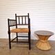 Antique Dutch bobbin chair, 1920s