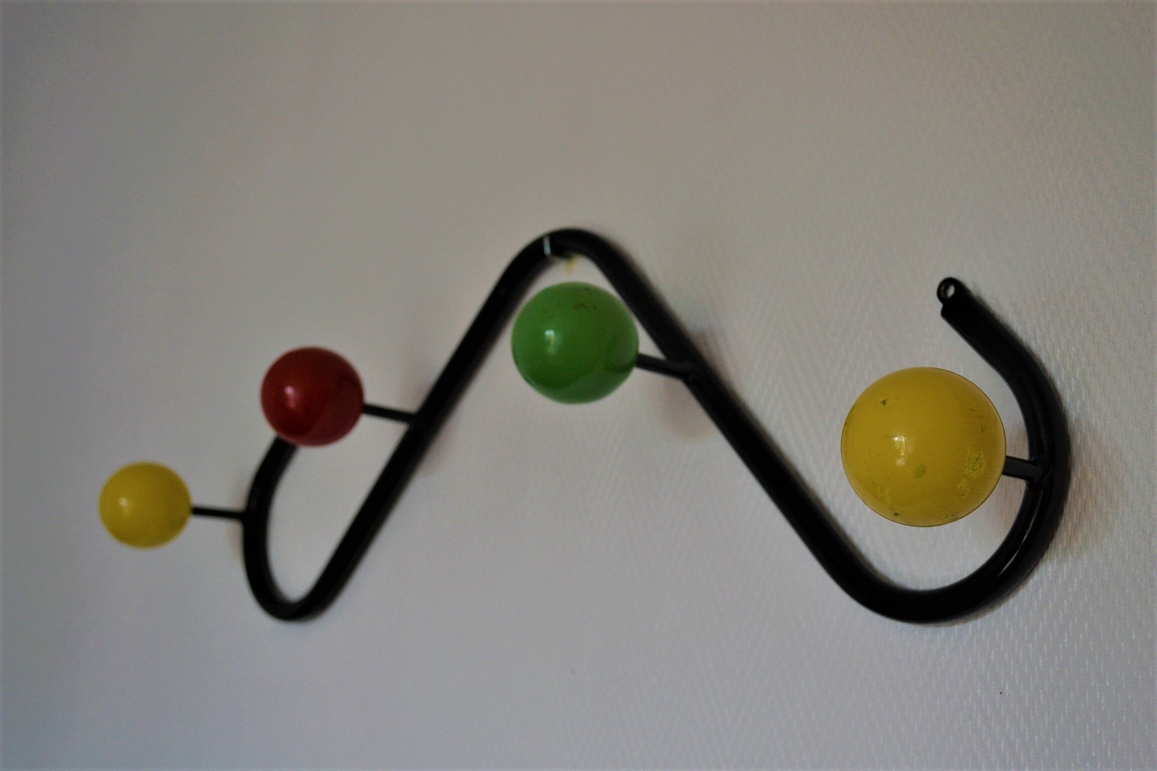 Vintage wall coat holder