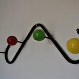 Vintage wall coat holder
