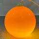 Space age orange pendant lamp