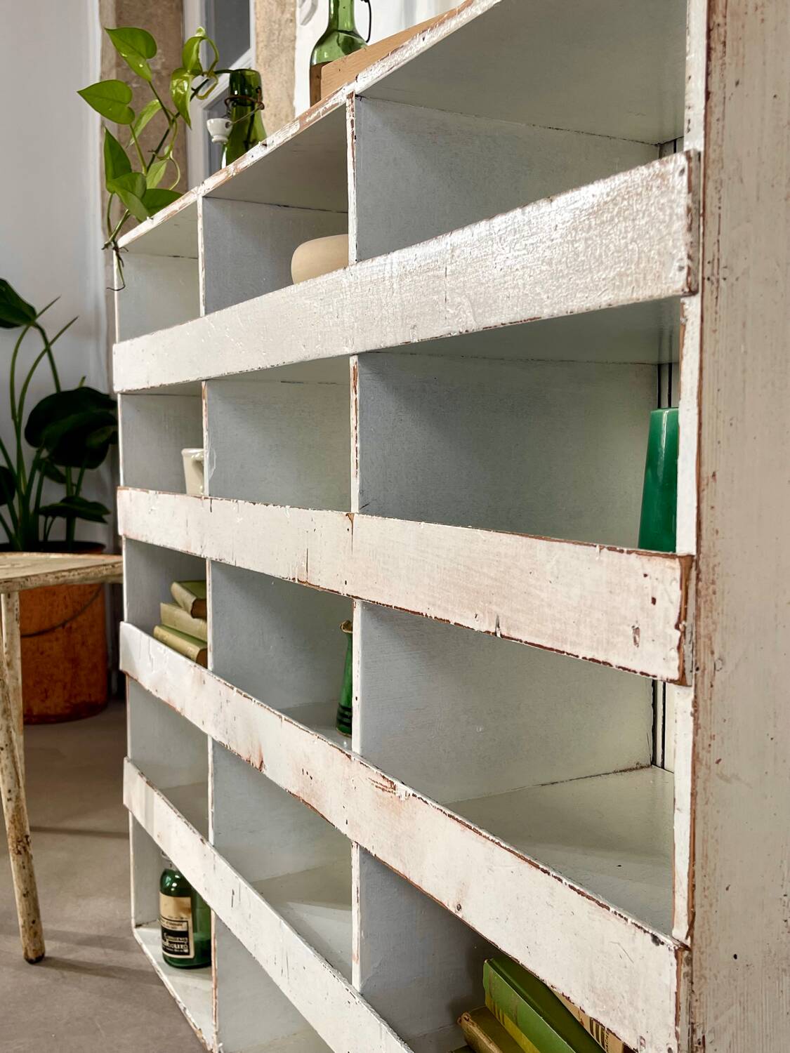 White workshop locker