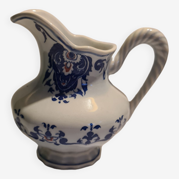 Earthenware milk jug from Salins Rouen