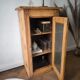 Antique pine and hammered glass confiturier - Renovated