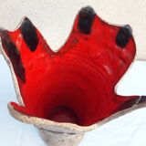 Ceramic vase with rock art decoration