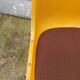 Paire de chaises traineaux Orange