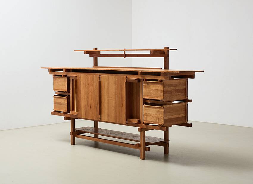 Elling Sideboard after Gerrit Rietveld Netherlands 1919/1990s