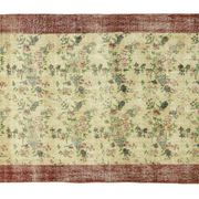 Anatolian handmade vintage rug 203 cm x 117 cm