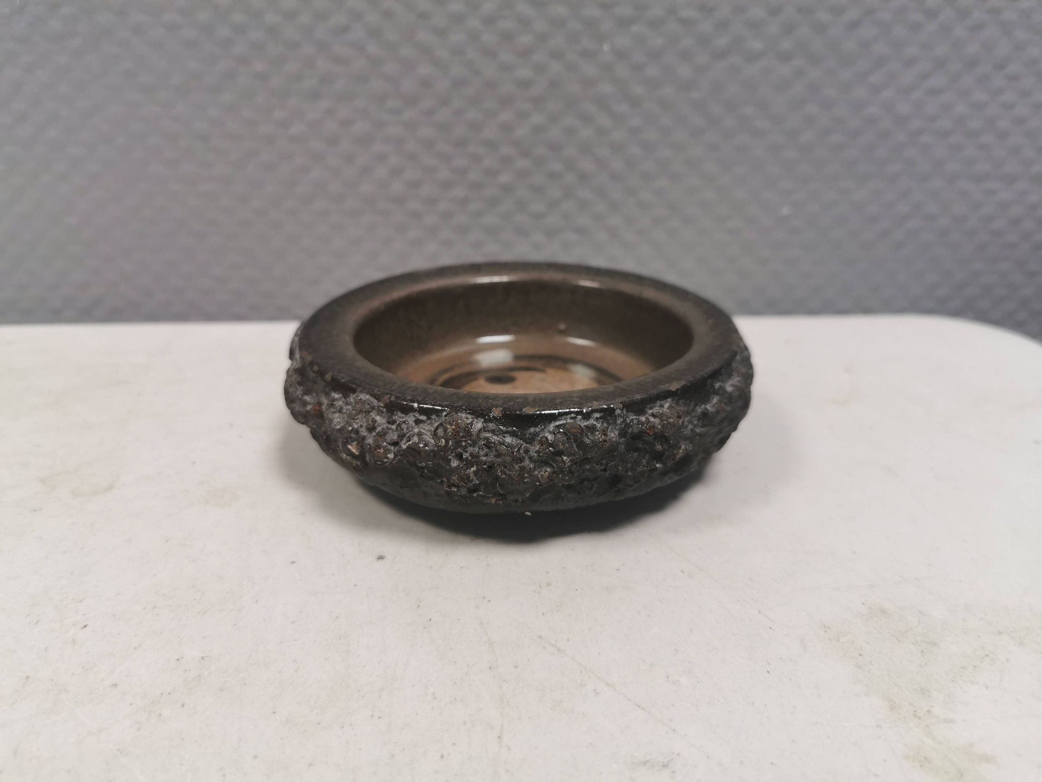 Rare Glit lava bowl. Iceland 1970s