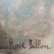 Ancient painting, still life in vase, flower pot and pitcher, signed, 20th century