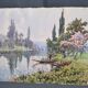Georges Planes (1897-1977) Valley Landscape, Riverbank (double-sided)