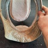 Pair of old fencing mask and foil