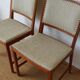 2 chaises en teck, bertil fridhagen, bodafors, années 70