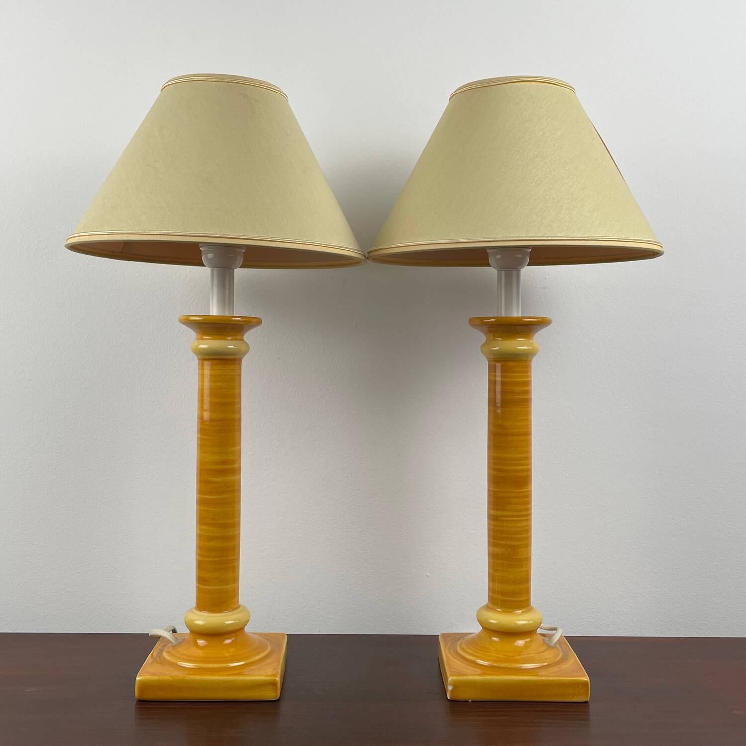 Paire de lampes Louis Drimmer