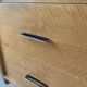 Large vintage 6-drawer chest of drawers from the 50s in oak.