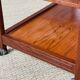 Scandinavian coffee table in wood and ceramic