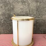 Opaline basket art deco style