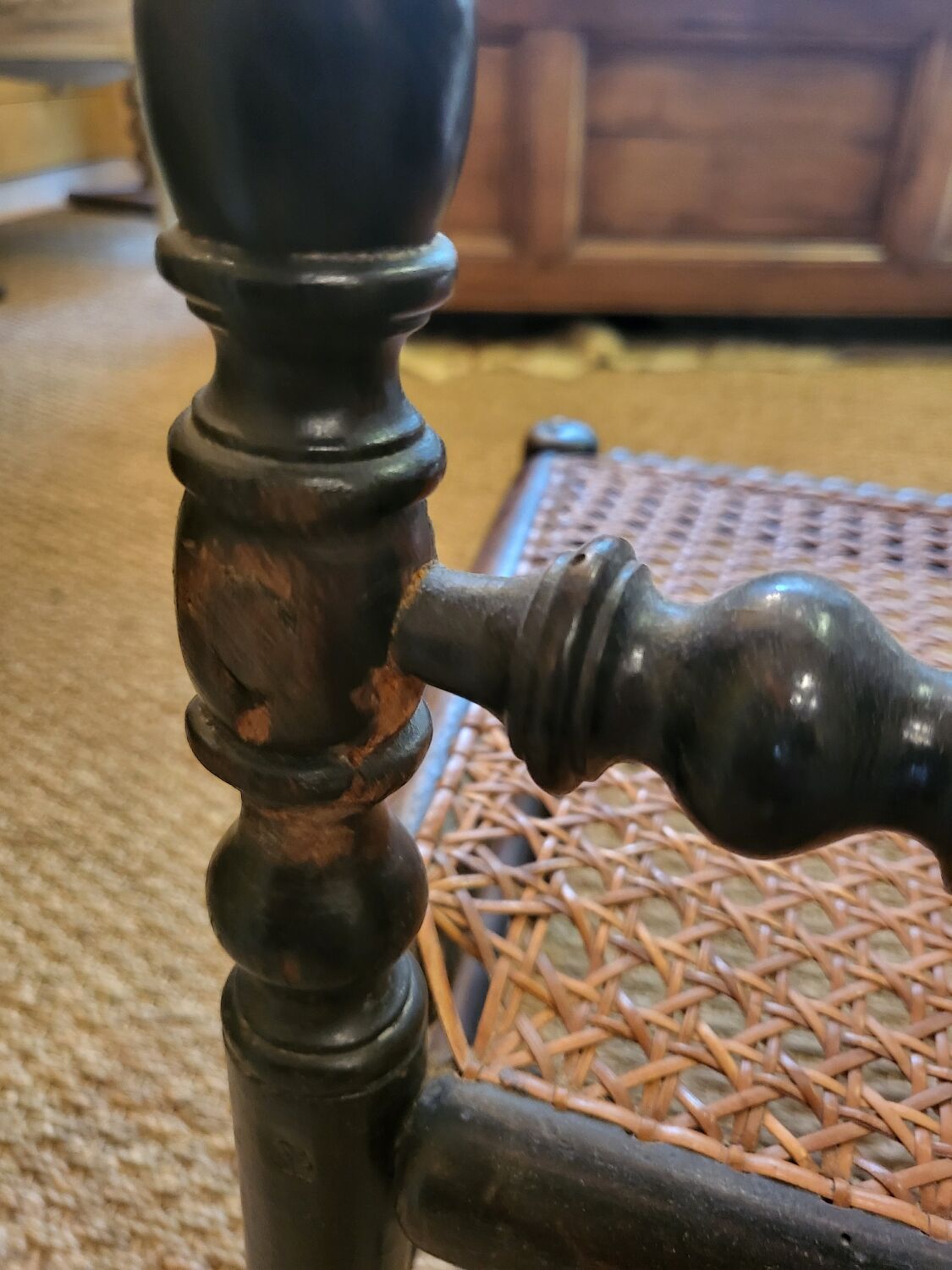 Children's chair Napoleon III