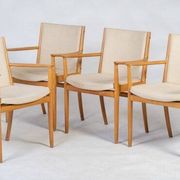 Armchairs by Kai Lyngfeldt Larsen for Søren Willadsen, Denmark, 1950s, Set of 4