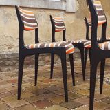 6 vintage Scandinavian chairs year 70