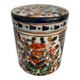 Pot / catch-all with a Chinese porcelain lid