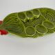 Vintage majolica serving dish – eggs
