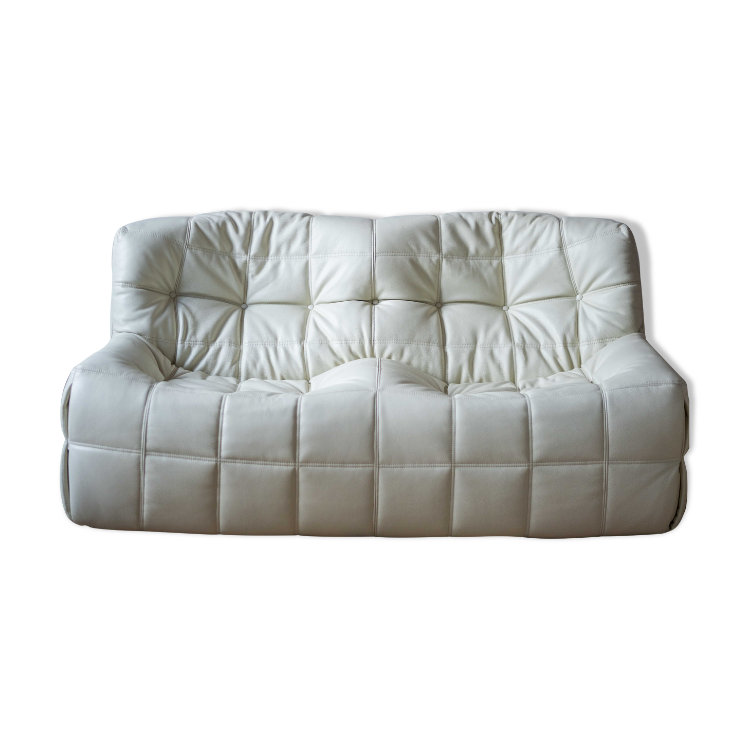 Canapé 2 places Kashima par Michel Ducaroy pour Ligne Roset, années 1980