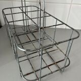 Metal bottle basket