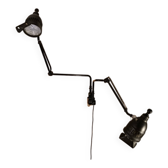 Double Ritter Reflektor dentist's wall light