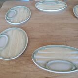 Asparagus plates in slip