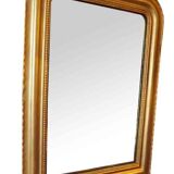 Miroir ancien doré, 64x86