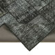Handmade Anatolian Vintage 171 cm x 242 cm Black Patchwork Carpet
