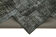 Tapis fait à la main anatolian vintage 171 cm x 242 cm tapis patchwork noir