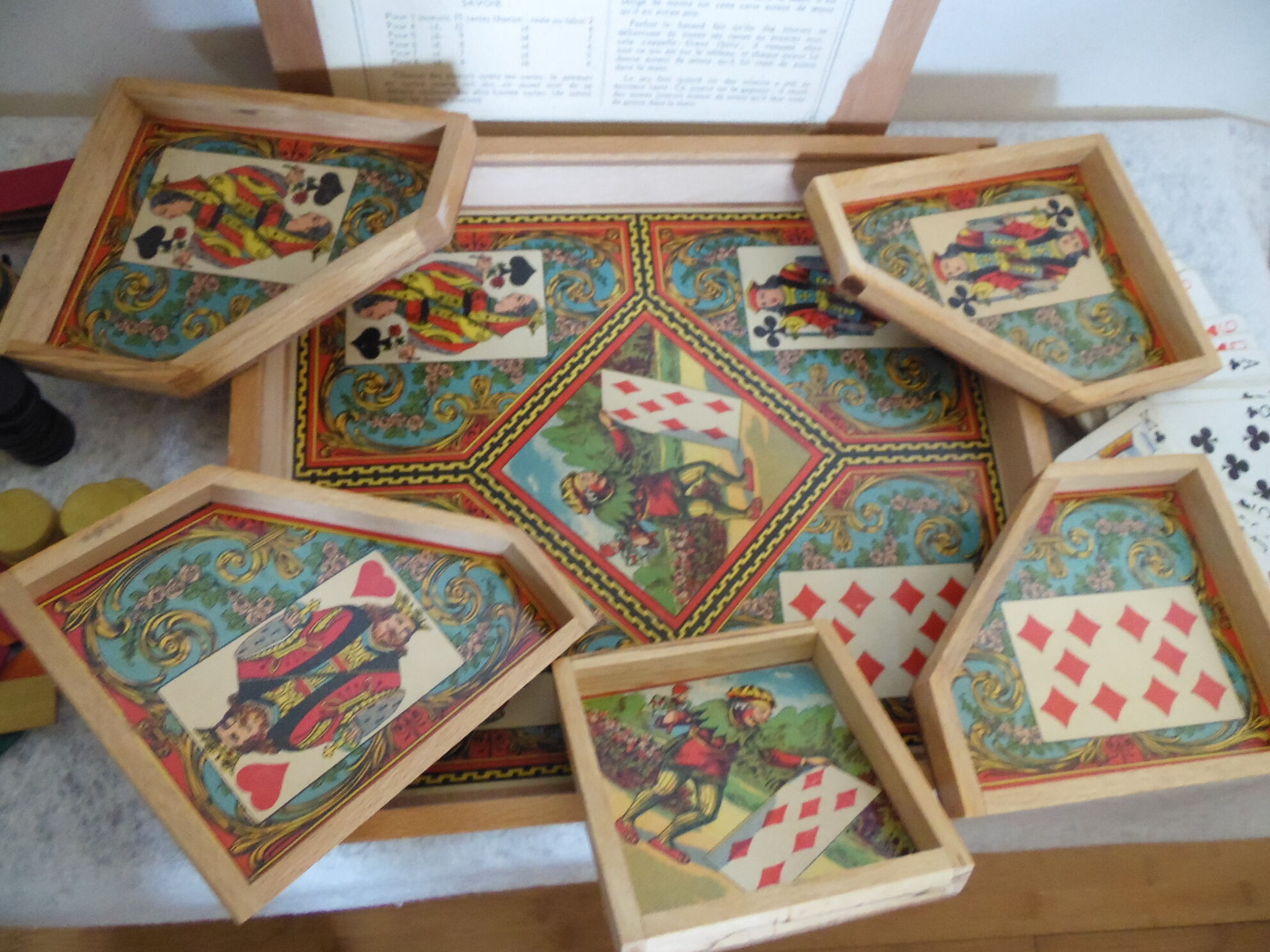 Jeu du nain jaune 60/70's