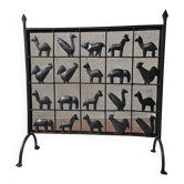 Chimney fire screen