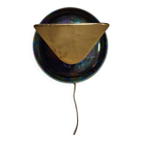 Aplique de pared iridiscente. España, 1980s.