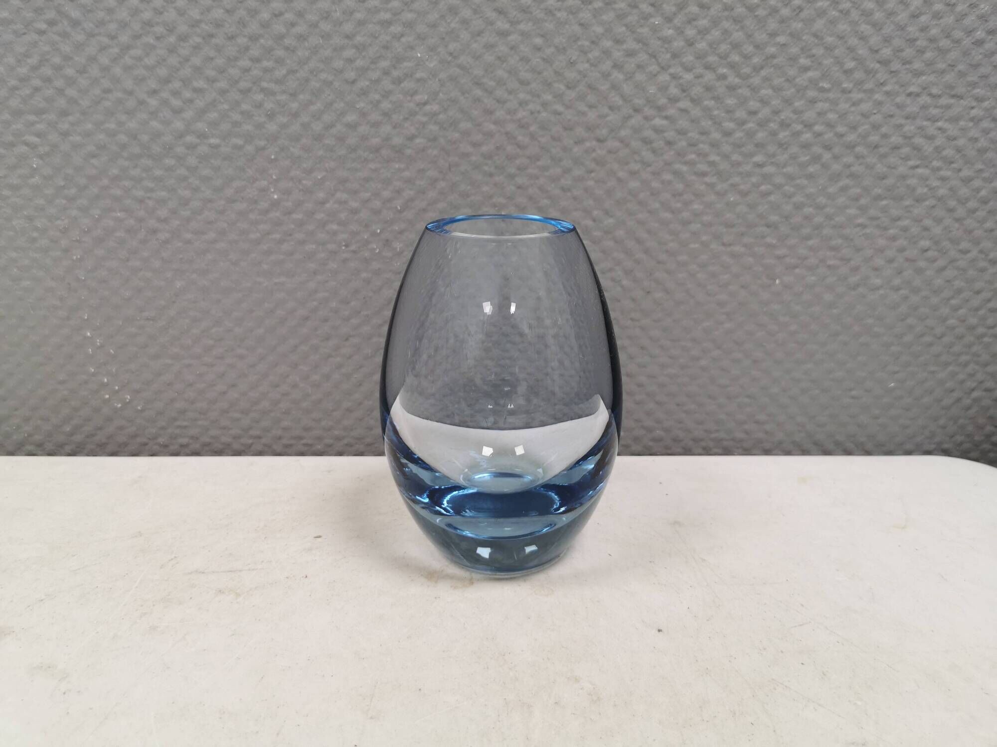 Hellas drop vase by Per Lütken for Holmegaard 1955.