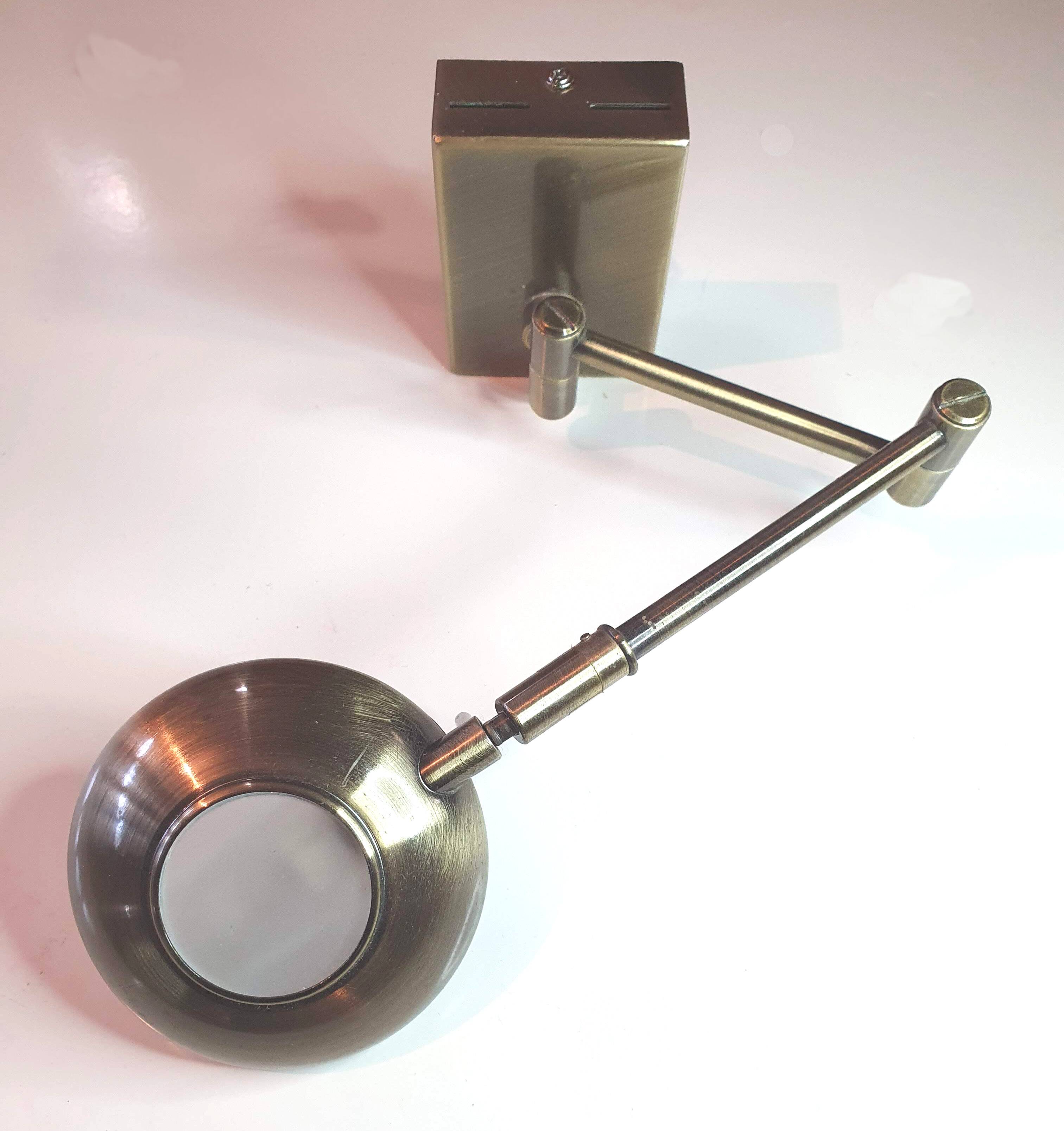 Vintage 70s wall light with dimmer