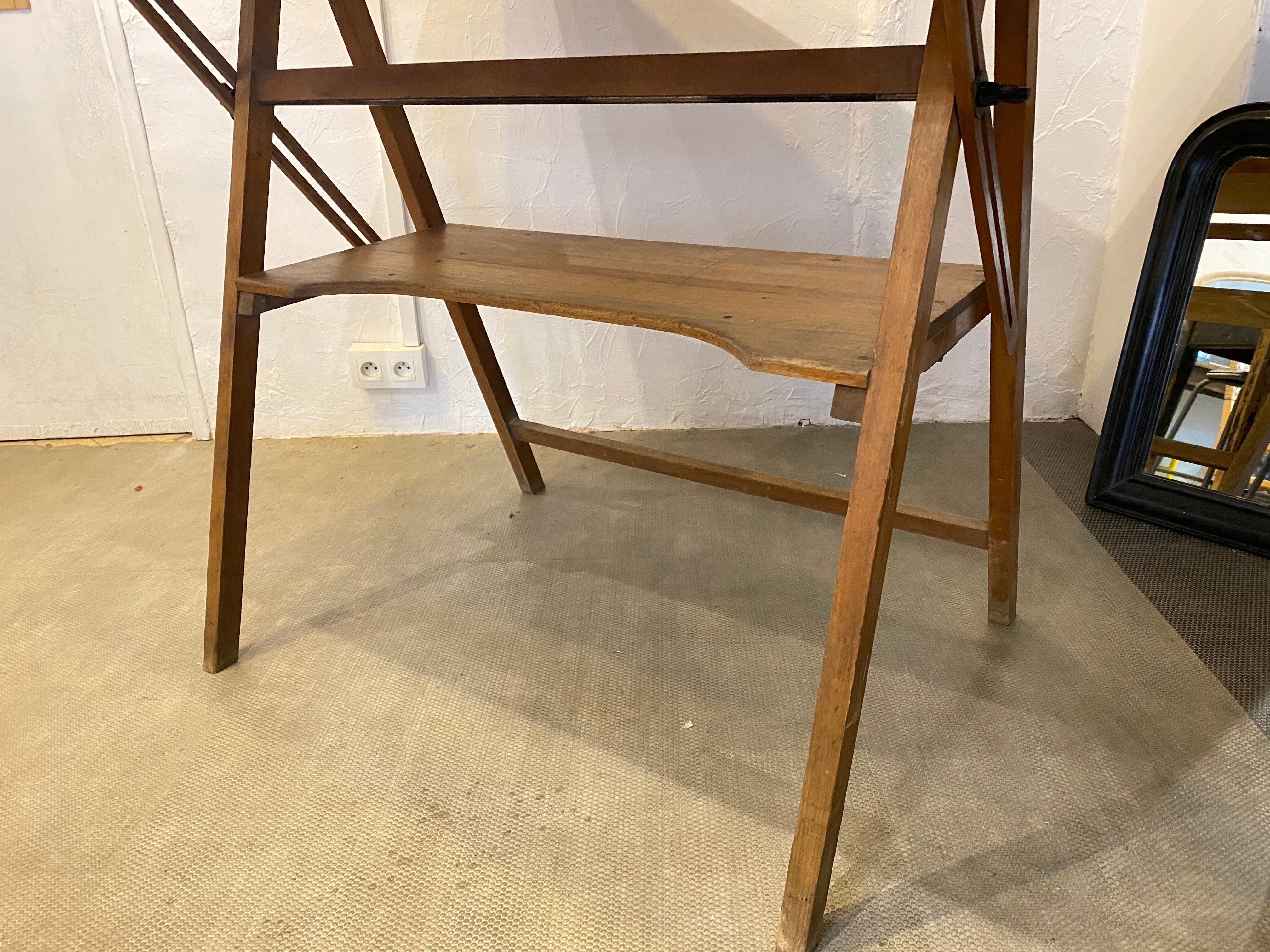 Wooden architect table 30s